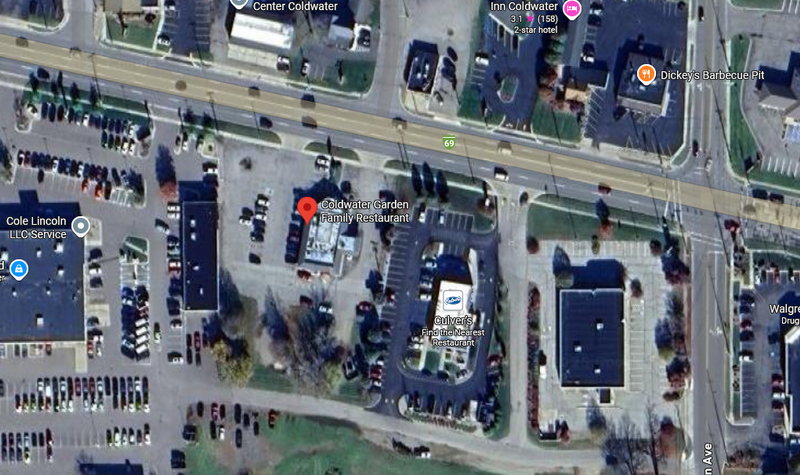 Crescent Drive Court (Crescent Motor Motel) - Aerial Map (newer photo)